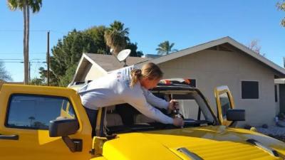 Trimming out a Hummer H3